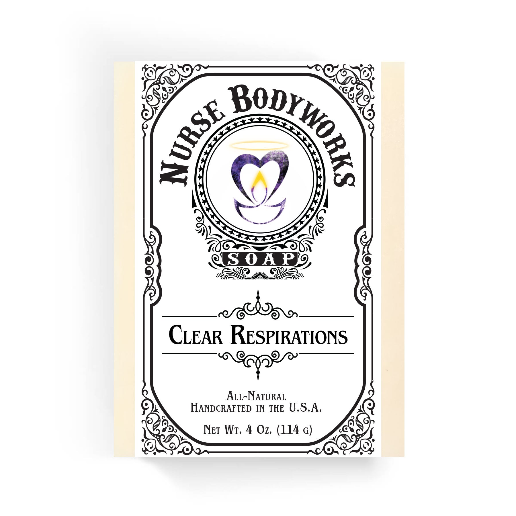 Clear Respirations Handmade Natural Soap by Nurse Bodyworks